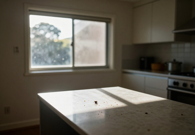 Cockroaches in wall cavity of an Oxley Park home